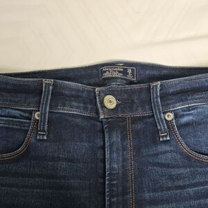 Abercrombie & Fitch Simone High Rise Super Skinny 26/2 Dark Blue Jeans